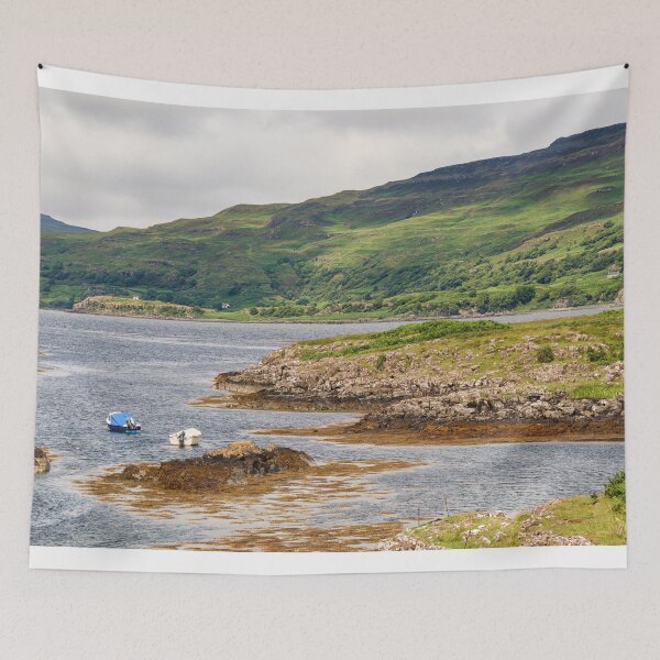 Item preview, Boats on the Bay in the Scottish Highlands designed and sold by kaitlynloren.
