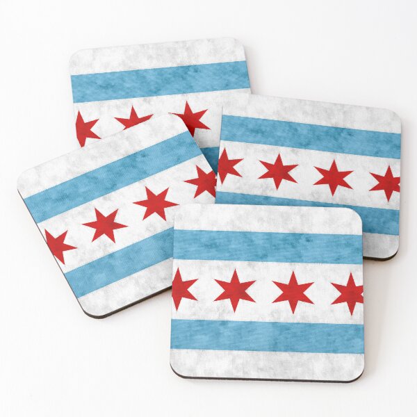 Item preview, City of Chicago Flag designed and sold by Christopher Arndt.