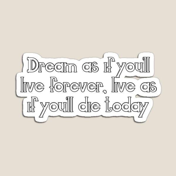 Item preview, James Dean quote designed and sold by NativeAssady.