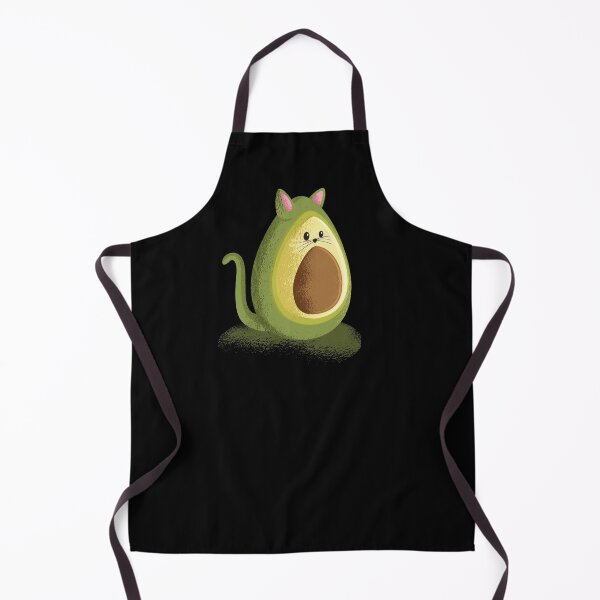 Item preview, Avogato Guacamole Cat designed and sold by Cute and Funny Animal Art Designs.