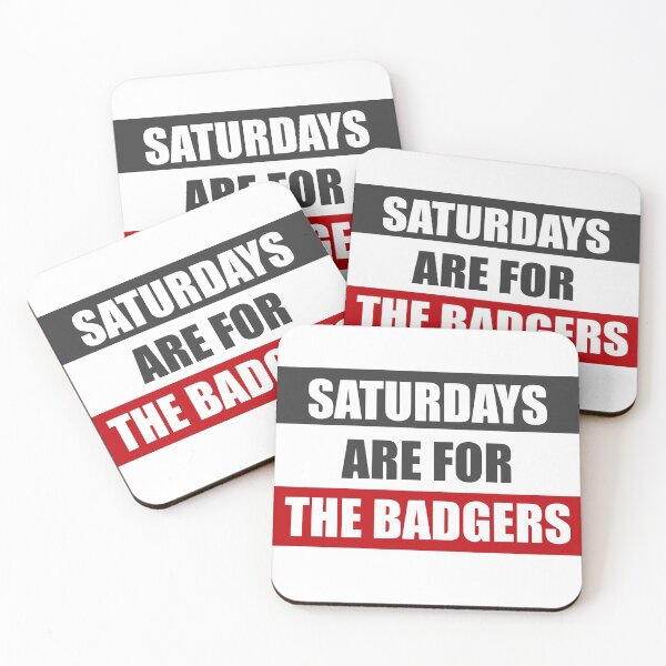 Item preview, Saturdays Are For The Badgers designed and sold by Sunny Side Up Creative.