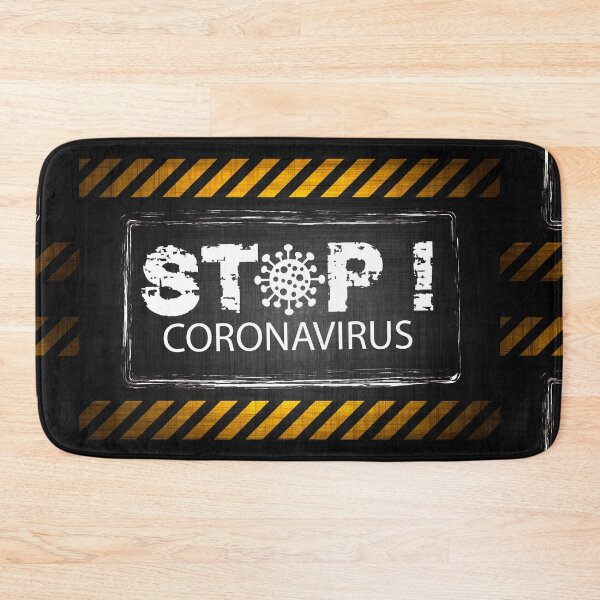 Item preview, Warning Danger STOP Coronavirus Covid - 19 designed and sold by Ross-Sergey.