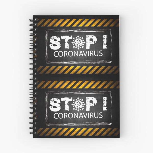 Item preview, Warning Danger STOP Coronavirus Covid - 19 designed and sold by Ross-Sergey.