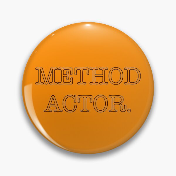 Item preview, METHOD ACTOR (black outline) designed and sold by ALB101-Designs.