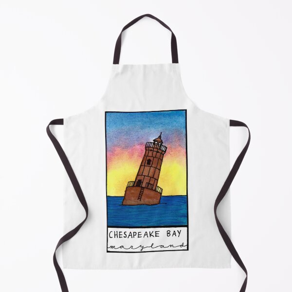 Item preview, Chesapeake Bay Lighthouse Watercolor designed and sold by amyhags.