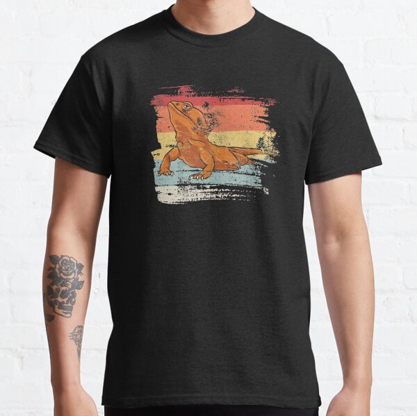 Retro Bearded Dragon Classic T-Shirt