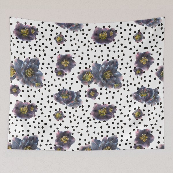 Item preview, Hello Hellebore White designed and sold by AilsaSC.