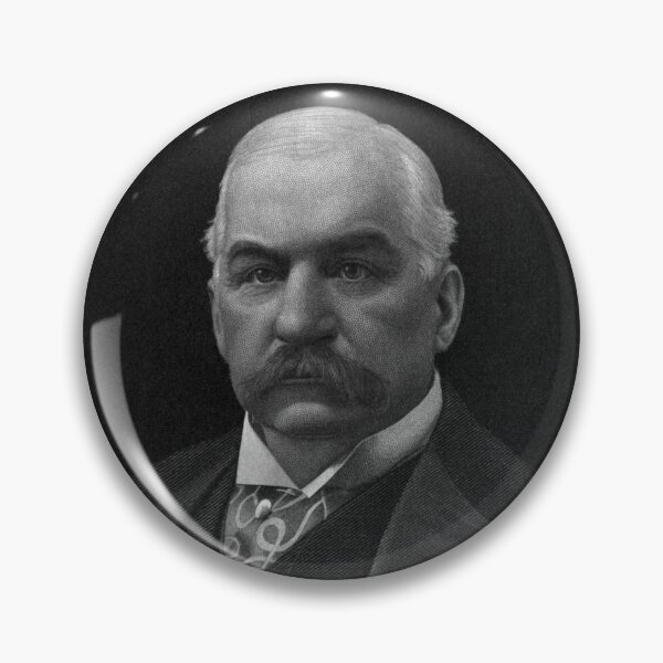 Item preview, JP Morgan Engraved Portrait designed and sold by warishellstore.