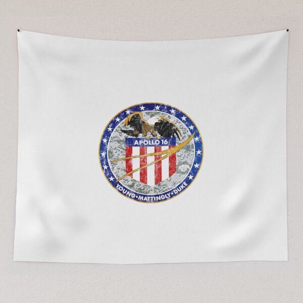 Item preview, NASA Apollo 16 (distressed) designed and sold by n0l4n.