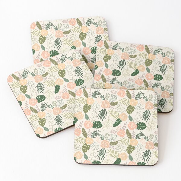 Item preview, Yellow and Green Tropical Floral Pattern designed and sold by Lauren Ullrich.