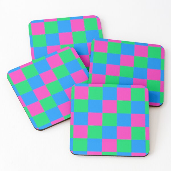 Item preview, Polysexual Pride Pattern designed and sold by OneGayFeline.