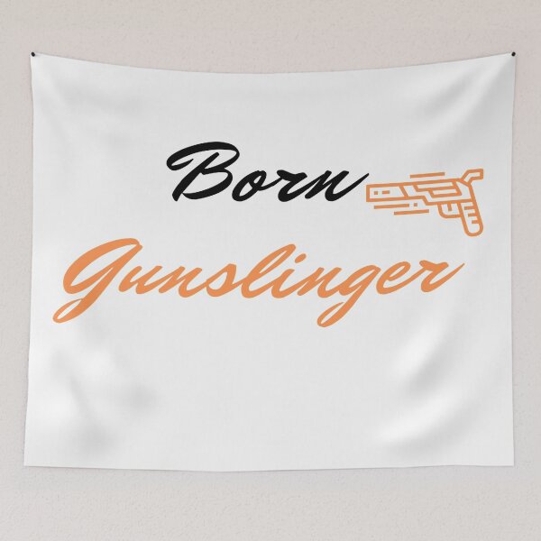 Item preview, Born Gunslinger designed and sold by ExploreStore.