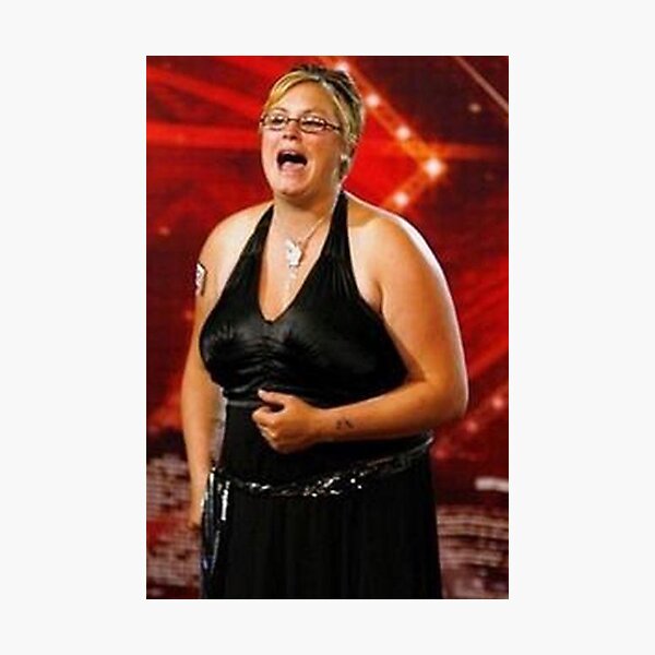TV ICONS- KELLY FROM XFACTOR Photographic Print