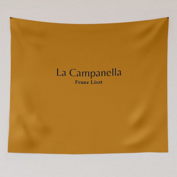 Item preview, Franz Liszt - La Campanella designed and sold by MusicWonderland.