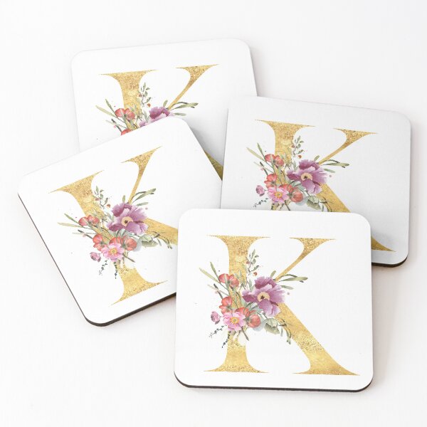 Item preview, Flower Bouquet with Letter K designed and sold by TheFamilyVan.