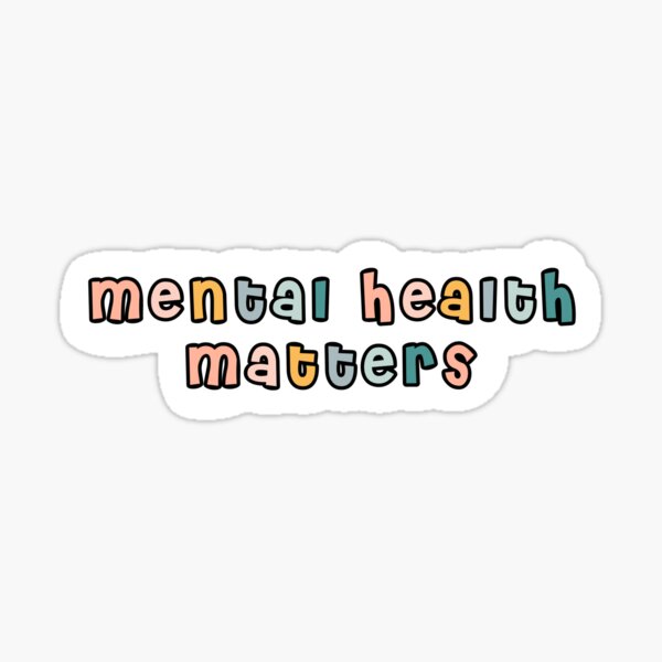 Item preview, mental health matters designed and sold by robinverheul.