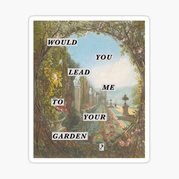 Betty's Garden Sticker