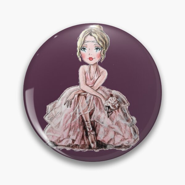 Item preview, Ballet in pink pattern designed and sold by Katerina Makarova.