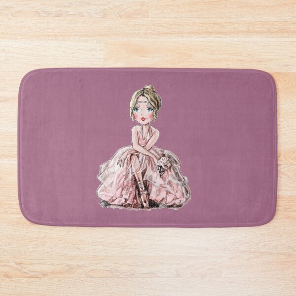 Item preview, Ballet in pink pattern designed and sold by Katerina Makarova.