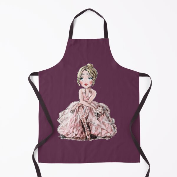 Item preview, Ballet in pink pattern designed and sold by Katerina Makarova.
