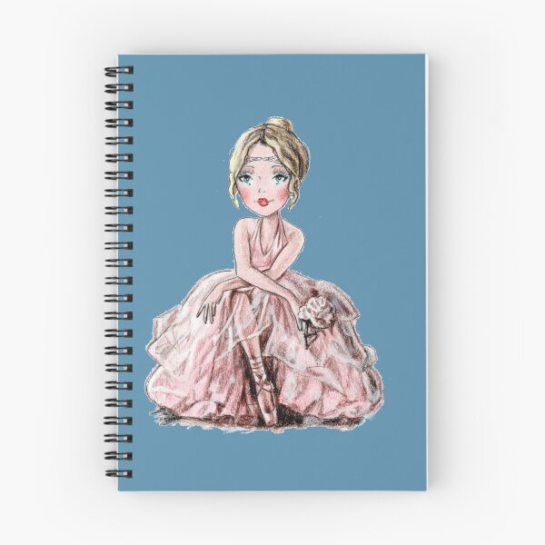 Item preview, Ballet in pink pattern designed and sold by Katerina Makarova.