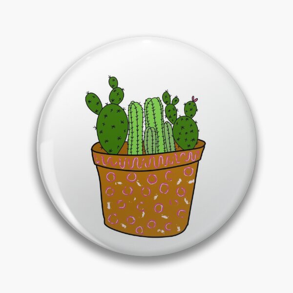 Item preview, Potted Cacti designed and sold by Crestedge Designs.