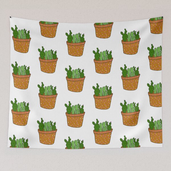 Item preview, Potted Cacti designed and sold by Crestedge Designs.