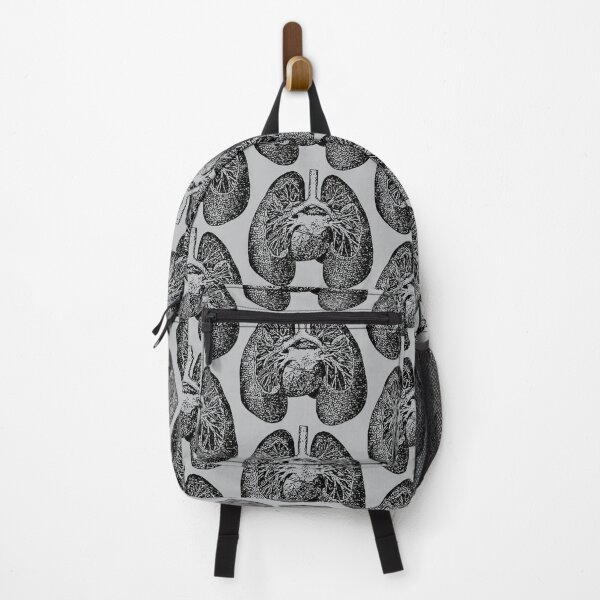 Item preview, Anatomical Lungs Black on Grey designed and sold by Beth Thompson.