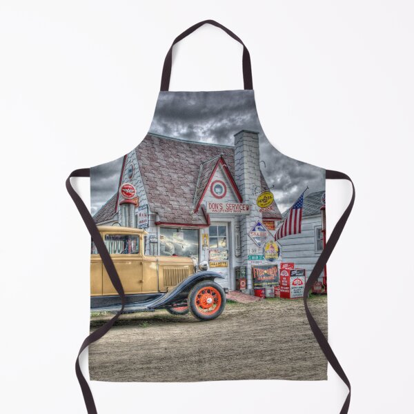 Item preview, Old Time Gas Station With Model A designed and sold by Shelly Gunderson.