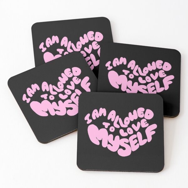 Item preview, I Am Allowed to Love Myself (pink) designed and sold by dysperdis.