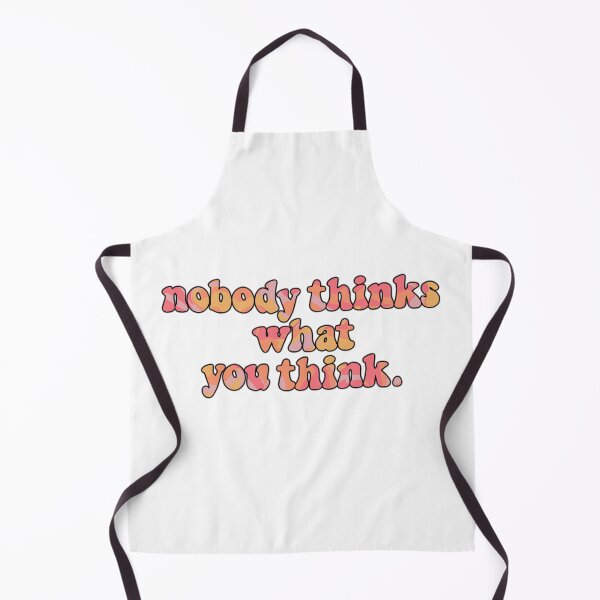 Item preview, nobody thinks what you think designed and sold by stickersbyjul.