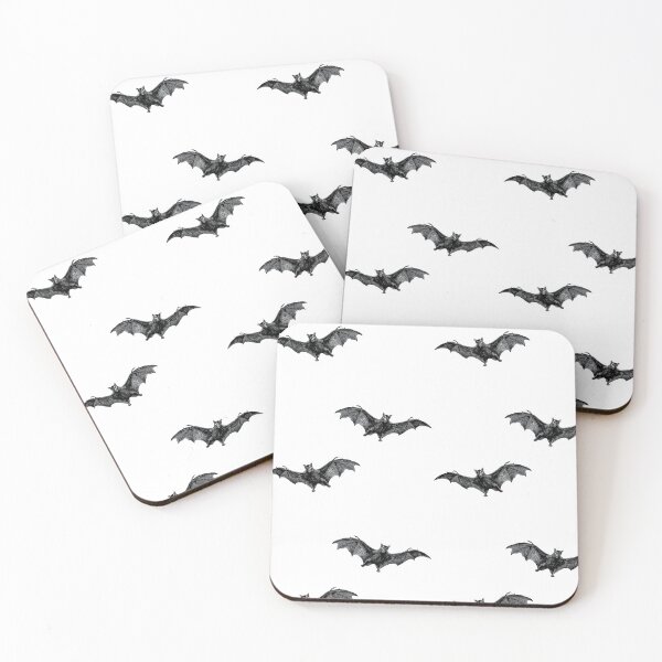 Item preview, Vintage Bat Etchings designed and sold by QueenElectro.