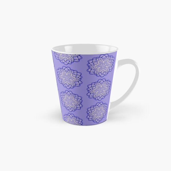 Abstract Blue Violet Atomic Swaps Tall Mug