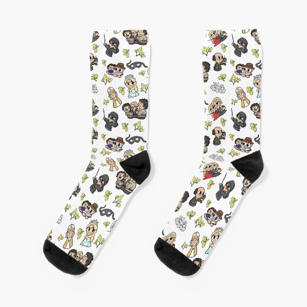 The Princess Bit White Socks