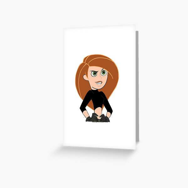 Kim Possible Greeting Card