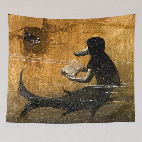 Item preview, HD.Left Pannel (detail number 88 of 100 , from the Garden of Earthly Delights), by Hieronymus Bosch designed and sold by ArmoniMundi.