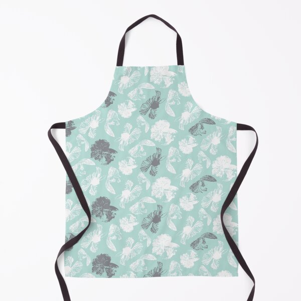 Item preview, Beta Fish - Mint Charcoal designed and sold by Beth Thompson.