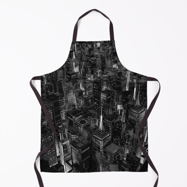 Item preview, Night city glow B&W designed and sold by GrandeDuc.