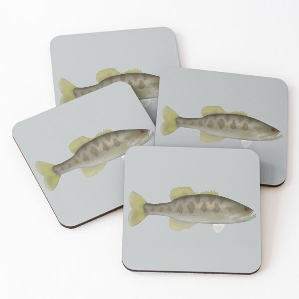 Item preview, Guadalupe bass designed and sold by fishfolkart.