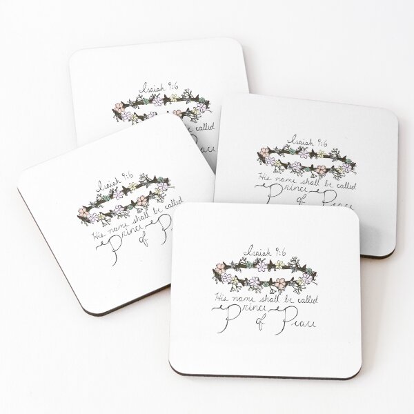 Item preview, Isaiah 9:6 Prince of Peace designed and sold by Mustard-Seeds.