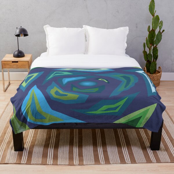 Item preview, Rosa azul abstracta designed and sold by ReenJFowler.