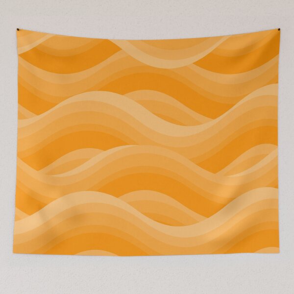 Item preview, Wavy - Orange designed and sold by LY DESIGN.
