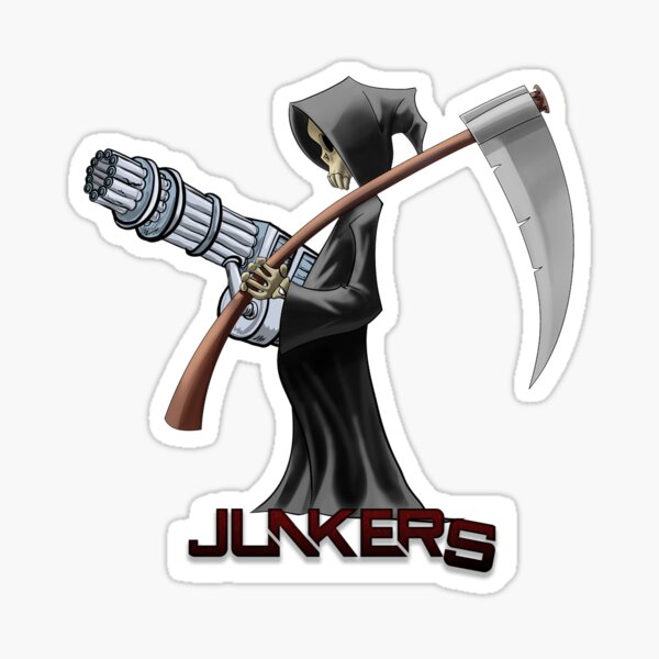 The R34P3R from the novel Junkers Glossy Sticker