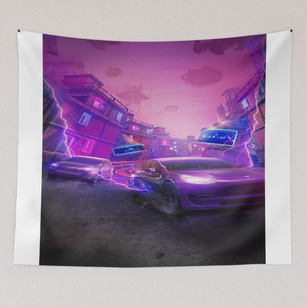 Item preview, Tesla Wallpaper designed and sold by Giulianah.