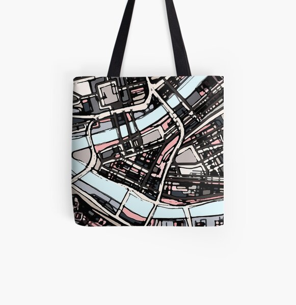 Pittsburgh, PA All Over Print Tote Bag