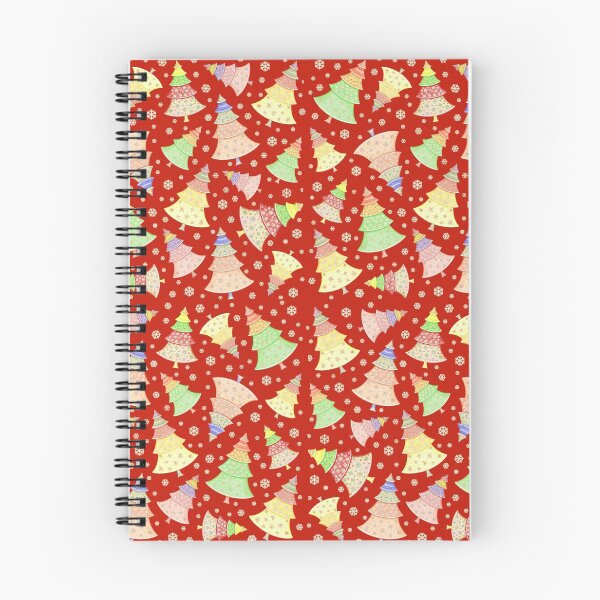 Item preview, Colorful and fun Christmas Trees and Snowflakes Design designed and sold by SpookshowDesign.