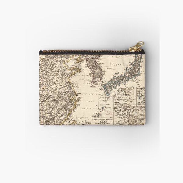 Item preview, Map of China, Korea and Japan (1872) designed and sold by allhistory.