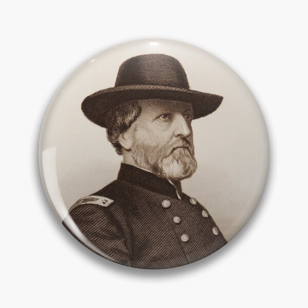 Item preview, General George Henry Thomas Engraved Portrait designed and sold by warishellstore.