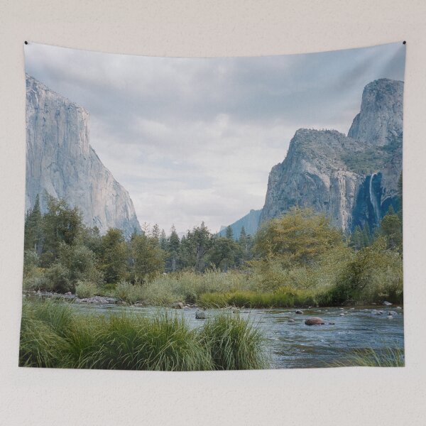 Item preview, Cloudy Day in Yosemite Valley designed and sold by leahdmartinez.