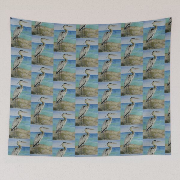 Item preview, The Great Blue Heron designed and sold by Mary Kay Torres.